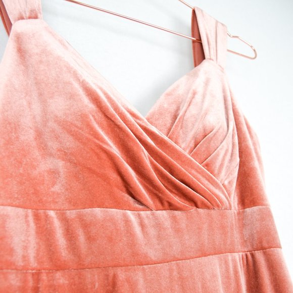 Velvet Dusty Rose Size 4 Formal Dress Etsy - Picture 6 of 11